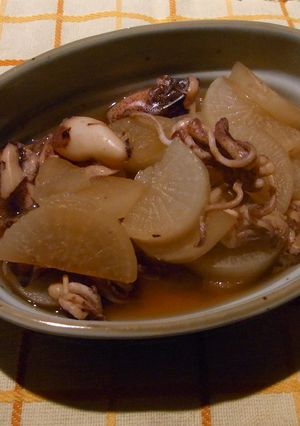 ひいかと大根のさっと煮-レシピのメイン写真