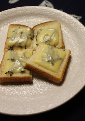 とろける塩昆布✿トースト-レシピのメイン写真
