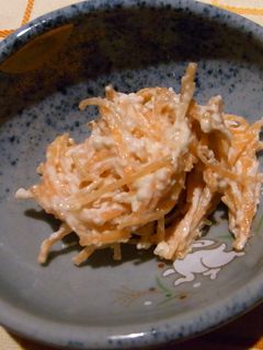 人参の白和え-レシピのメイン写真