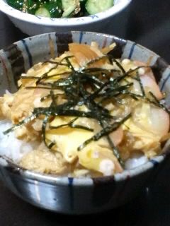 お給料日前の”卵丼” \(^o^)/-レシピのメイン写真