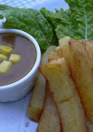 カレーディップで食べよう♪フレンチフライ-レシピのメイン写真