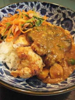 ヨーグルトカレー☆チキン&ピクルス付き-レシピのメイン写真
