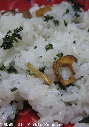 にんにくチップ入りパセリライス-レシピのメイン写真