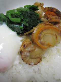ベビーホタテの甘辛丼-レシピのメイン写真