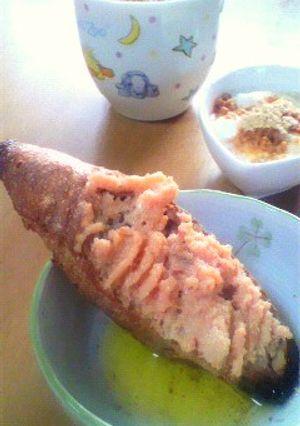 ヨーグルトめんたいディップ-レシピのメイン写真