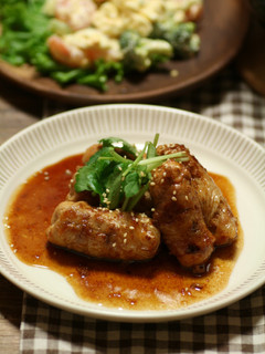 かぼちゃの肉巻き-レシピのメイン写真
