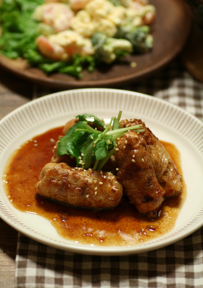 かぼちゃの肉巻き-レシピのメイン写真