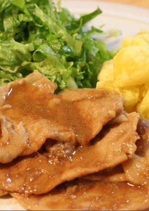 豚のメイプルジンジャー焼き-レシピのメイン写真