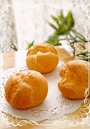 レンジで作るシュークリーム生地♪-レシピのメイン写真