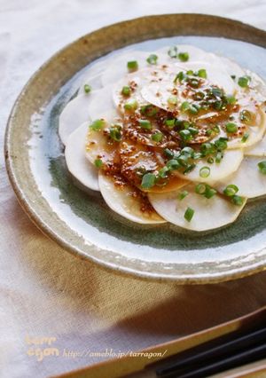 シャキシャキ蕪の中華風カルパッチョ-レシピのメイン写真