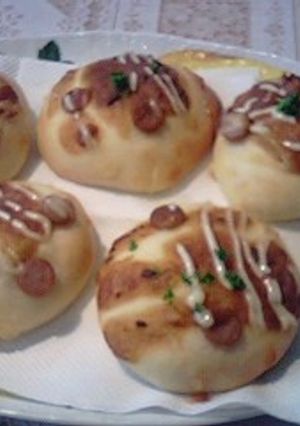 カレーのっけパン-レシピのメイン写真