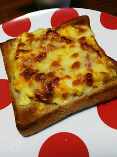 朝に簡単☆ふわたまチーズトースト-レシピのメイン写真