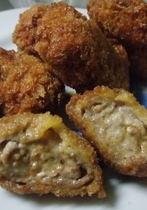豚ももスライスでカレー味のトンカツ-レシピのメイン写真