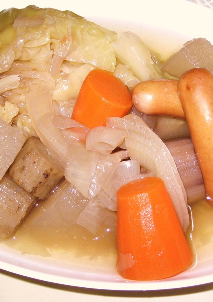 お野菜たっぷりスープ～和風根菜ポト風～-レシピのメイン写真