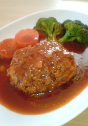とろーりポテト入り煮込みハンバーグ-レシピのメイン写真