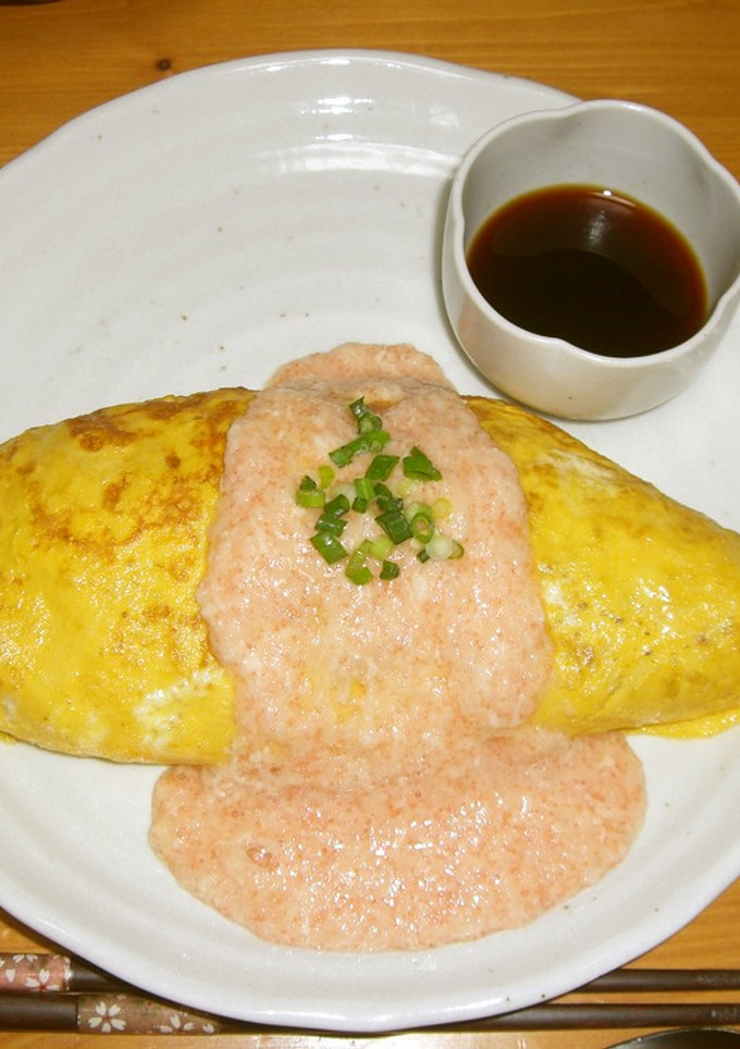とろろ明太の和風オムライス-レシピのメイン写真