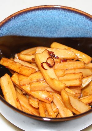 食感最高（＾ｖ＾）ヘルシーれんこんの旨煮-レシピのメイン写真