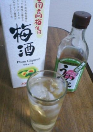大人向けの梅酢ドリンク-レシピのメイン写真