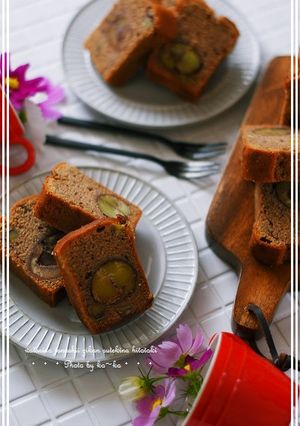 マロンパウンドケーキ-レシピのメイン写真