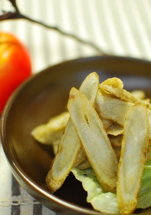 簡単★おやつ、おつまみに！ごぼうチップス-レシピのメイン写真