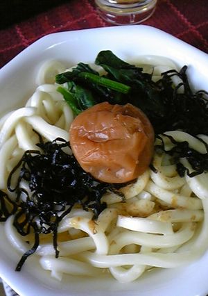 塩昆布うどん-レシピのメイン写真