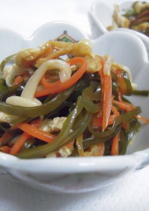 ダイエッターの味方☆ さっぱり切り昆布-レシピのメイン写真