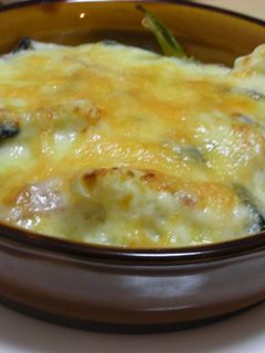 ほうれん草とカリフラワーのグラタン♪-レシピのメイン写真