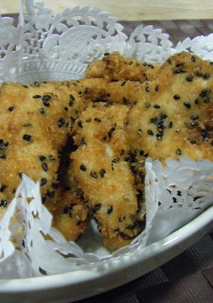 簡単衣付けのセサミチキン-レシピのメイン写真