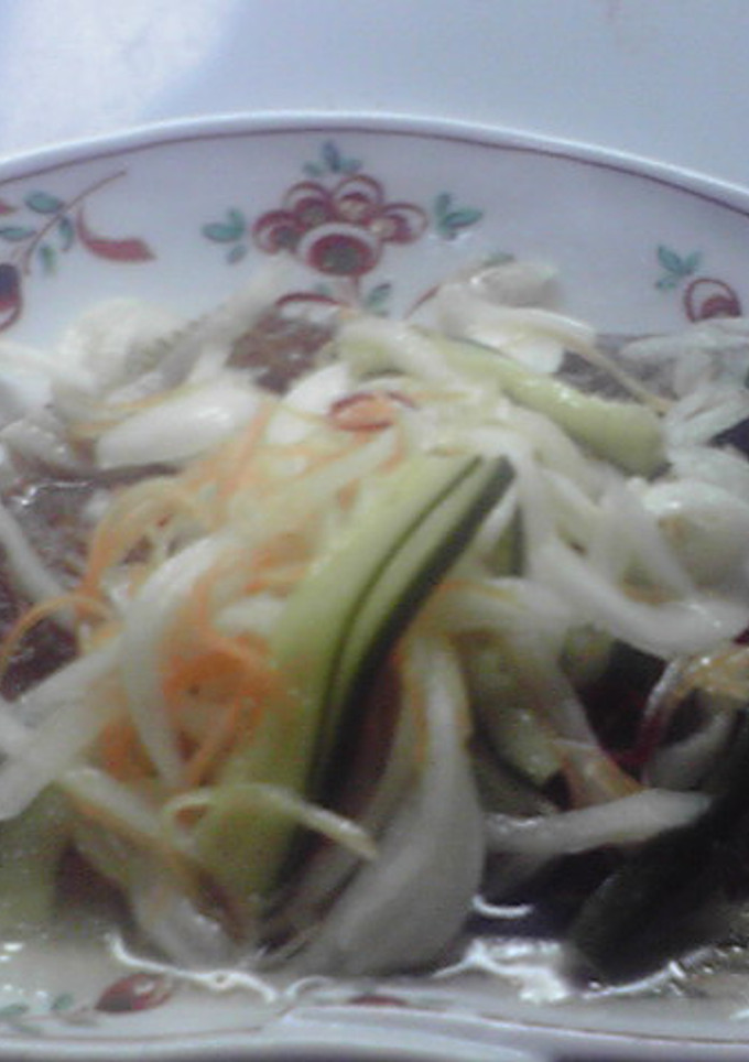 カレイと彩り野菜のらっきょう酢漬け-レシピのメイン写真