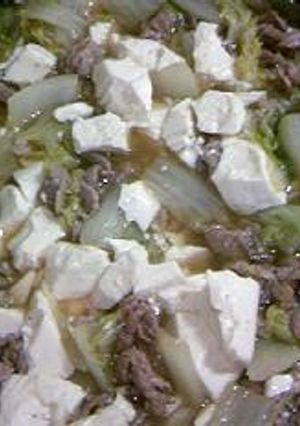 心もぽかぽか肉豆腐!-レシピのメイン写真