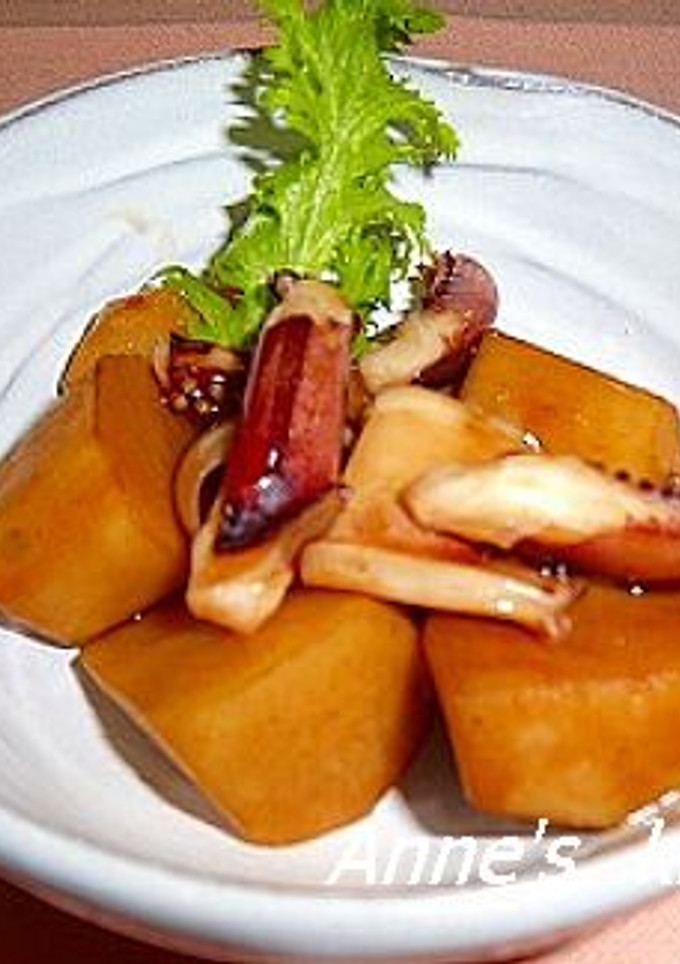 シンプル！簡単・イカと里芋の煮物-レシピのメイン写真