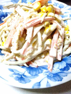 シャキシャキ☆ごぼうサラダ★-レシピのメイン写真