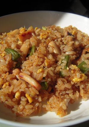 烏賊のピリ辛チャーハン-レシピのメイン写真