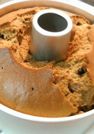 甘さ控え目☆コーヒーチョコチップシフォン-レシピのメイン写真