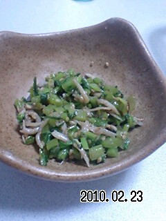 大根の葉とじゃこのごまごま炒め-レシピのメイン写真