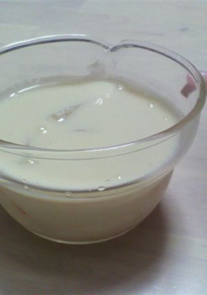 乳アレに豆乳でヨーグルト(*^o^*)-レシピのメイン写真