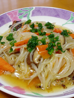 簡単★餃子の野菜甘酢あんかけ-レシピのメイン写真
