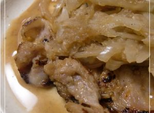 豚肉のしょうが焼き☆玉ねぎおろし添え-レシピのメイン写真