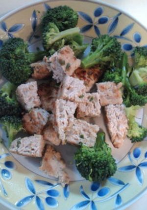 ２才児食向き～鶏ミートローフ～-レシピのメイン写真