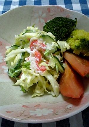 ヘルシーサラダ-レシピのメイン写真