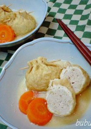 鶏巾着のヨーグル味噌煮-レシピのメイン写真