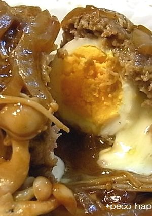 ☆とろ～りスコッチーズエッグの包み焼き☆-レシピのメイン写真