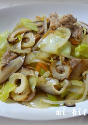 お野菜もりもり！あんかけ焼きそば-レシピのメイン写真
