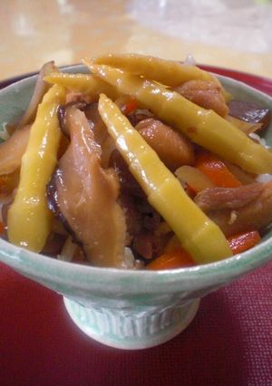 たけのこの混ぜご飯-レシピのメイン写真