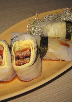 うなぎの生春巻き-レシピのメイン写真