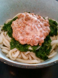 ランチに!ネバネバ超簡単5分うどん♪-レシピのメイン写真