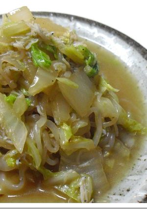 一皿で満腹☆カルシウム入りダイエット麺♪-レシピのメイン写真