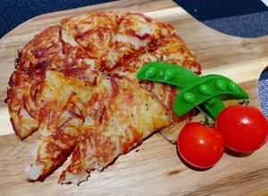 ハムとチーズのじゃがいもガレット-レシピのメイン写真