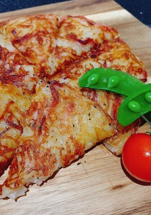 ハムとチーズのじゃがいもガレット-レシピのメイン写真