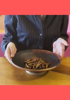 牛肉ごぼう　粉山椒がけ-レシピのメイン写真